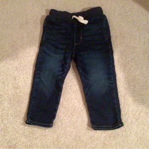 “CREWCUTS” TODDLER PULL ON JEANS”-2T